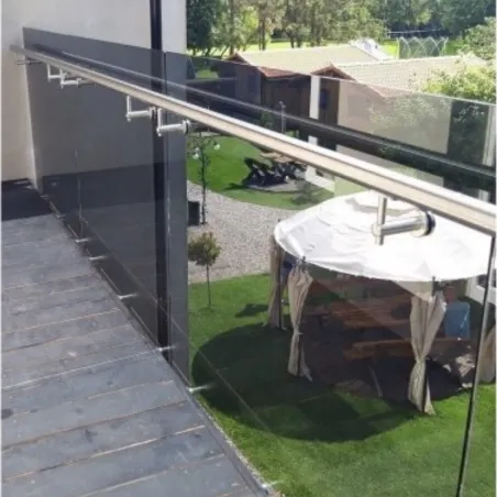 Glass-mounted handrail supporter - 42.4 - StroFIX