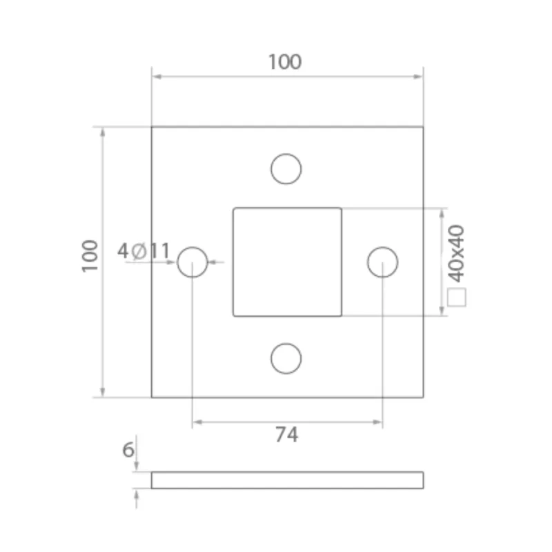 Bottom fastening - StroFIX