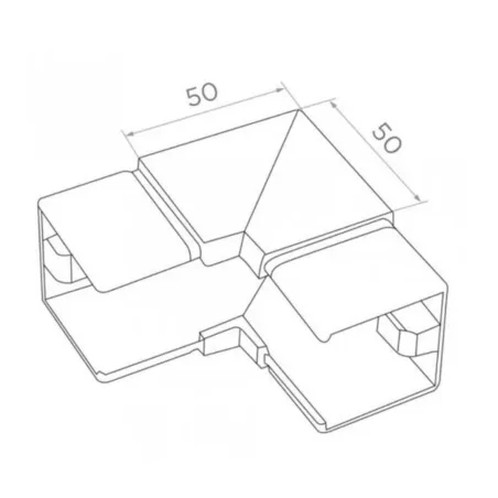 Vertical fitting (90°) - StroFIX