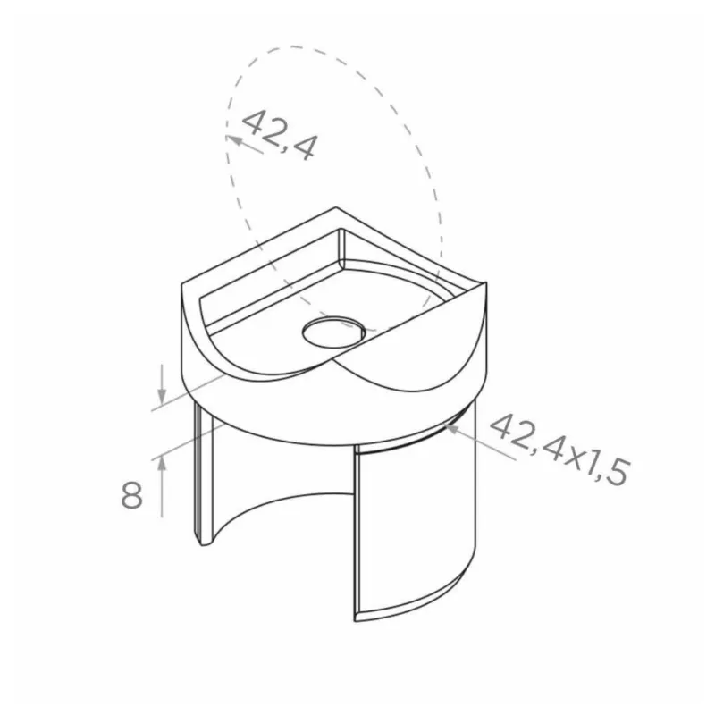 Handrail fitting - StroFIX