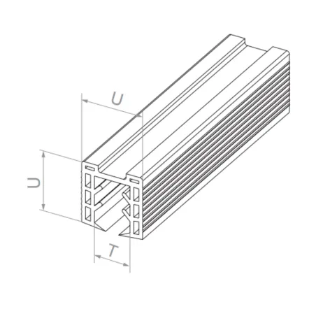 Clamping rubber (L=2500) - StroFIX