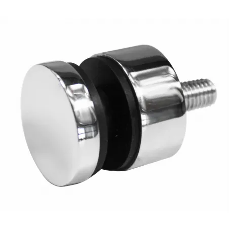 Glass adaptor D30, SS, polished - Strofix