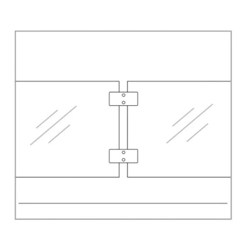 Glass clamp (180°) - StroFIX