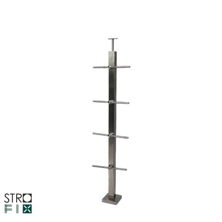 Rod railing system for a flat surface - Flat - StroFIX