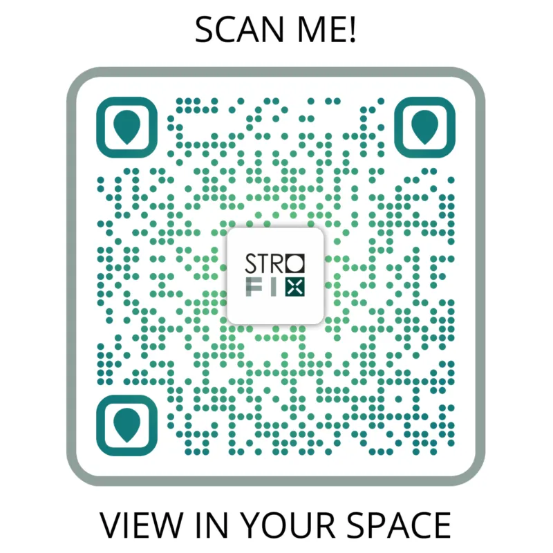 Glass railing system for a flat surface - 42.4 - StroFIX