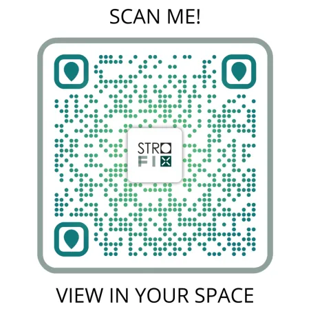 Glass railing system for a flat surface - 42.4 - StroFIX