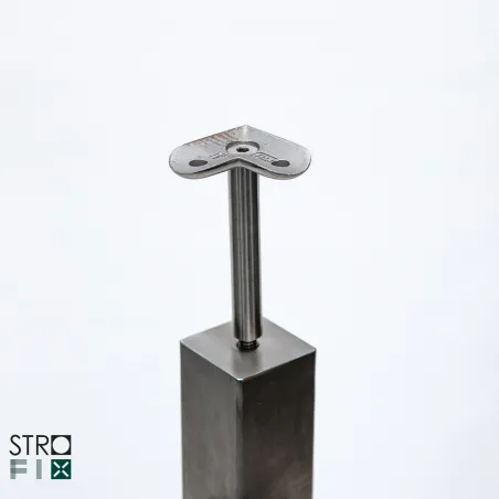 Glass railing system for a flat surface - 42.4 - StroFIX