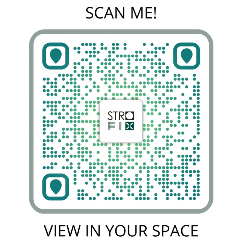Glass railing system for a flat surface - 42.4 - StroFIX