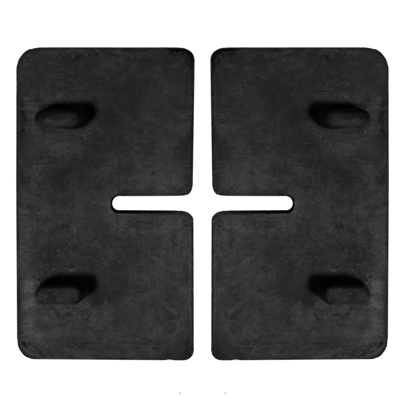 (B) Rubber inlay for glass clamp - StroFIX