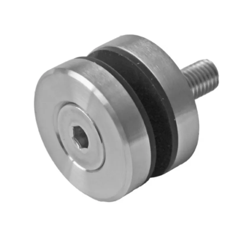 Glass adaptor D40, SS, satin