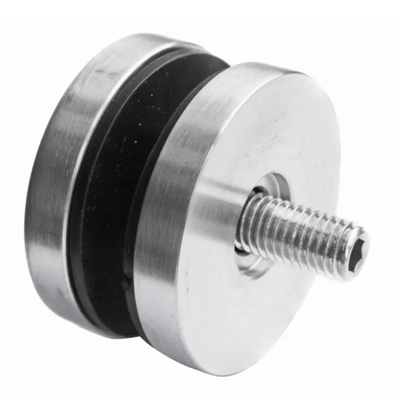 Glass adaptor D50 spherical, SS, satin-1