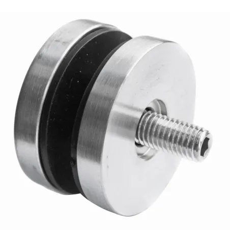 Glass adaptor D50 spherical, SS, satin-1