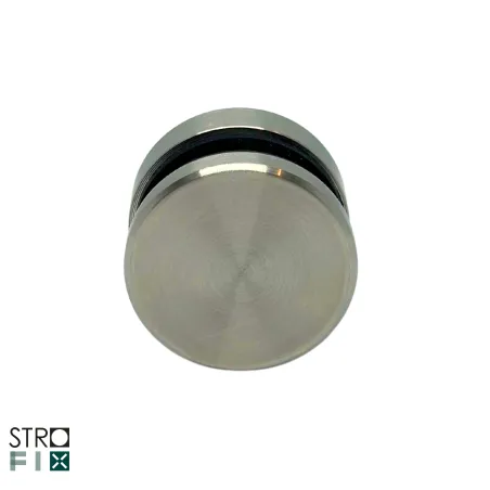 Glass adaptor D40, SS, satin - Strofix