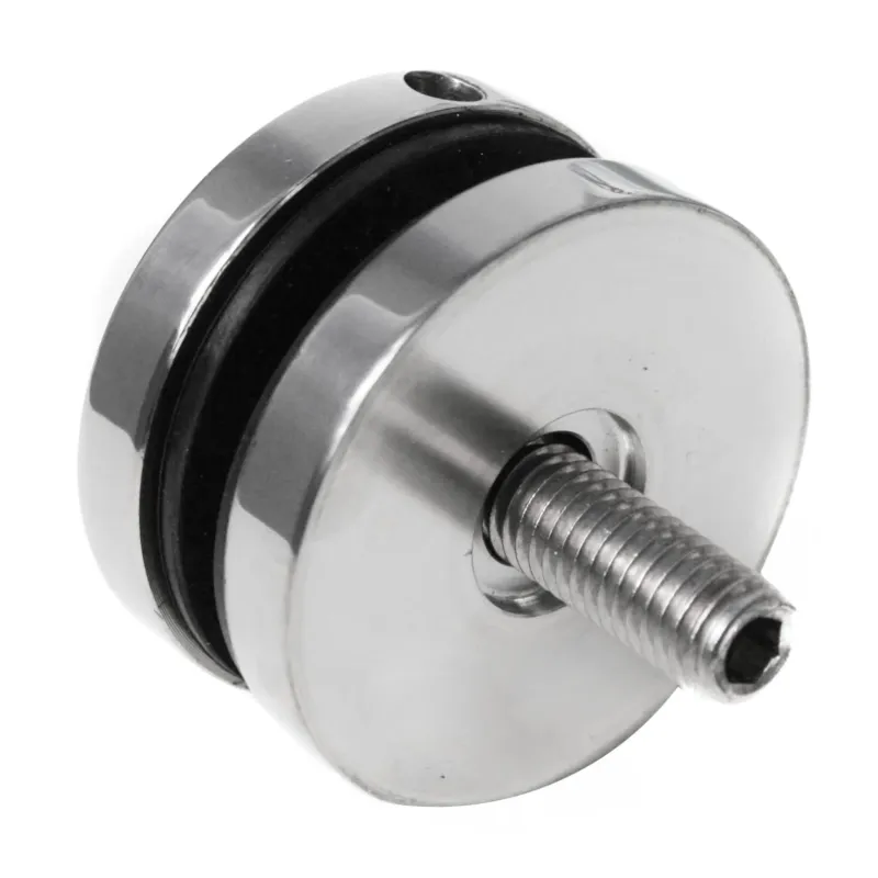 Glass adaptor D50 spherical, SS, polished-1