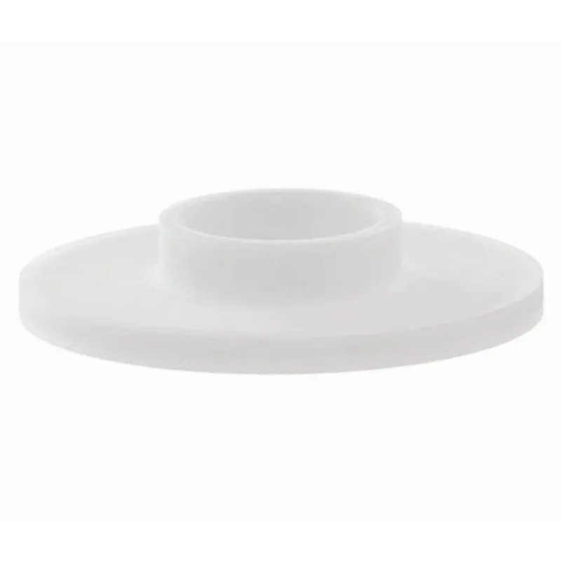 Glass adaptor - gasket with flange, D30, Silicone - Strofix