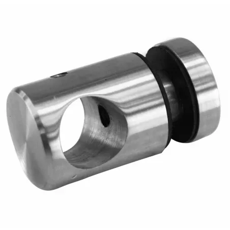Glass adaptor, D25, SS, satin - Strofix